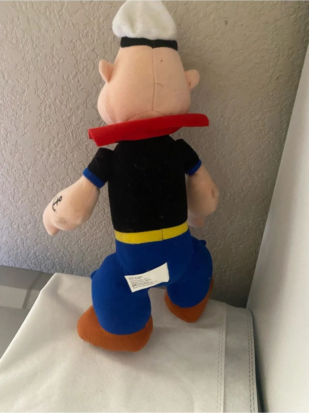 Popeye plush vintage Play by Play Sailor Cartoon plush stuffed toy 1992
